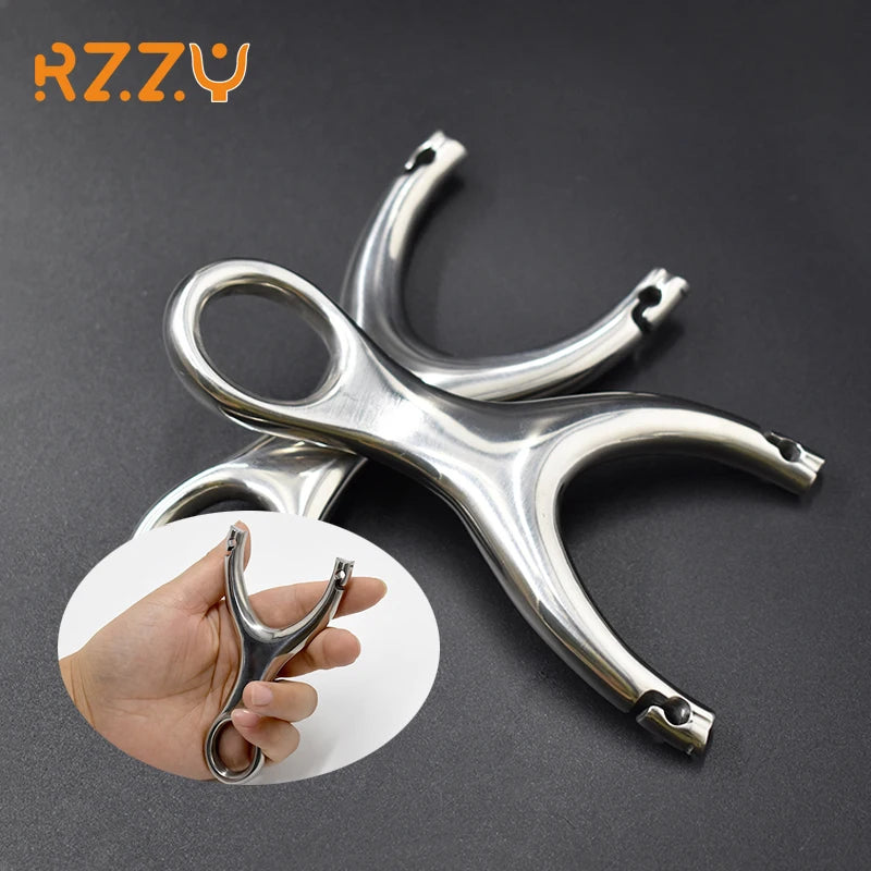 New Traditional Hunting Slingshot High Quality Shooting Catapult with Rubber Band Outdoor Sports Equipment
