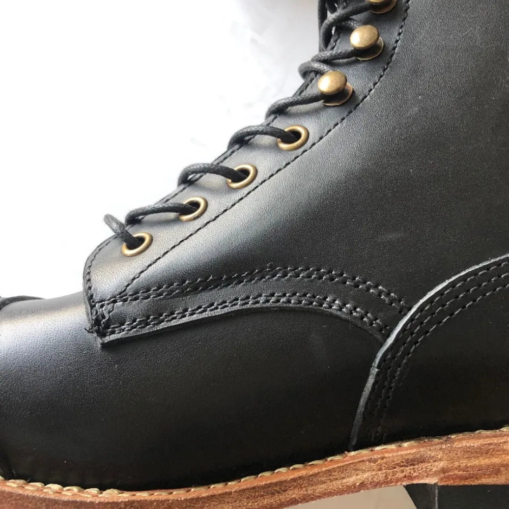 XW400 RockCanRoll Super Quality Size 35-52 Handmade Goodyear Welted Durable Italian Cowhide Boot Custom Made Available