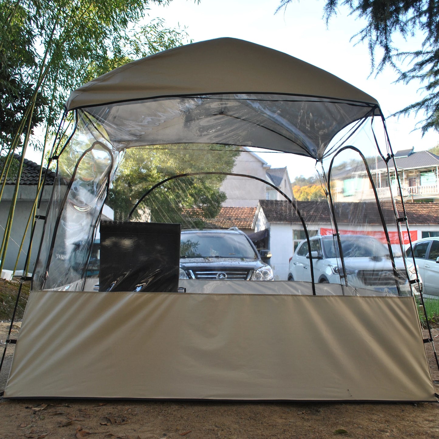 Transparent Tent for Sports, Screen House Room, Greenhouse, Camping, Canopy Gazebo, Large Oversize, Warm Tent, 4-6 Person