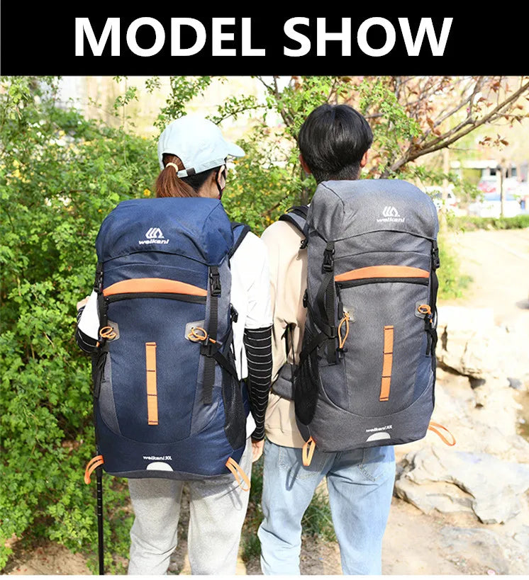 50L Travel Bag Camping Backpack Hiking Army Climbing Bags Trekking Mountaineering Mochila Large Capacity Sport Bag