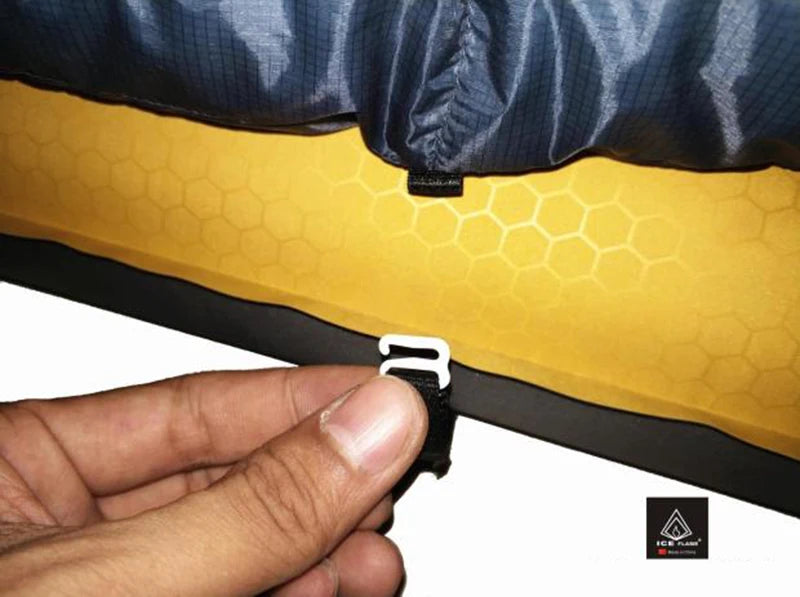 Ice Flame IF506 7D 3 Season 800FP 90% White Goose Down Sleeping Bag Blanket Sleeping Quilt Underquilt For Hammock Camping