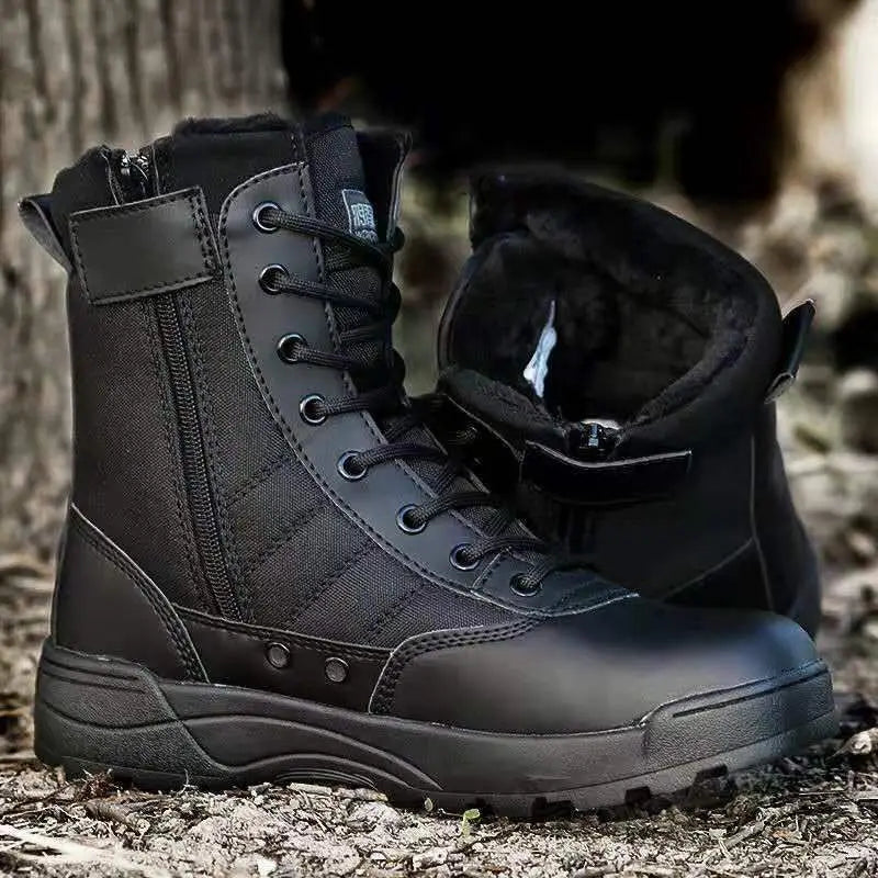 2024 Genuine summer tactical army fans high help desert combat boots tactics SWAT outdoor men's climbing shoes