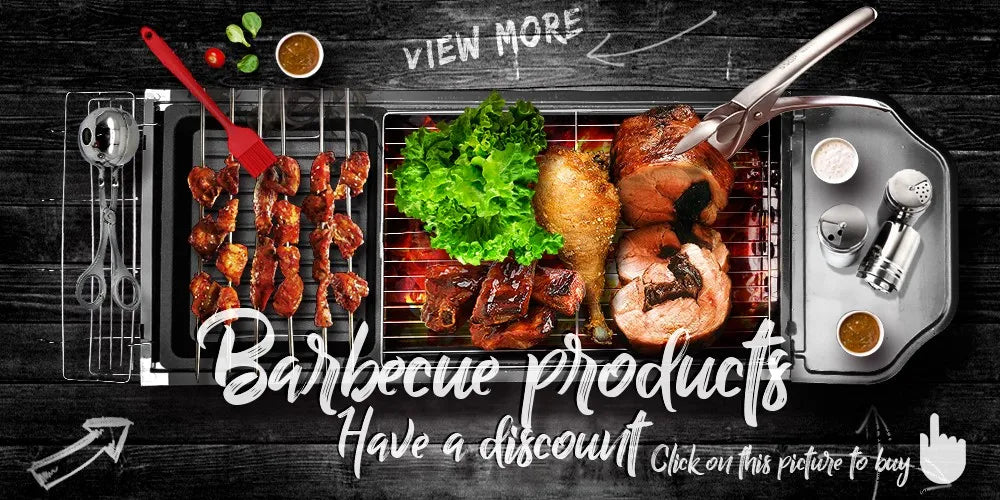 JOYLIVE Outdoor Stainless Steel Charcoal Grill Barbecue Tool Portable Free Installation Handle Folding  BBQ Cooking Grid  Park