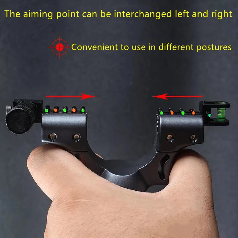 Professional Large Powerful Fishing Bait Slingshot Outdoor Resin Laser Slingshot Thrower Slingshot Catapult for Hunting