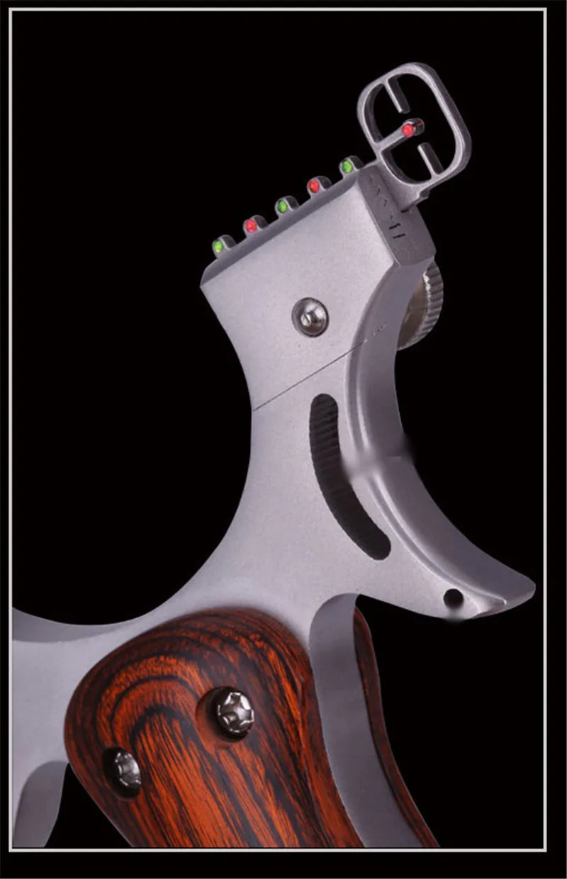 sling shot Stainless steel + wooden slingshot catapult hunting with rubber band outdoor shooting game catapult