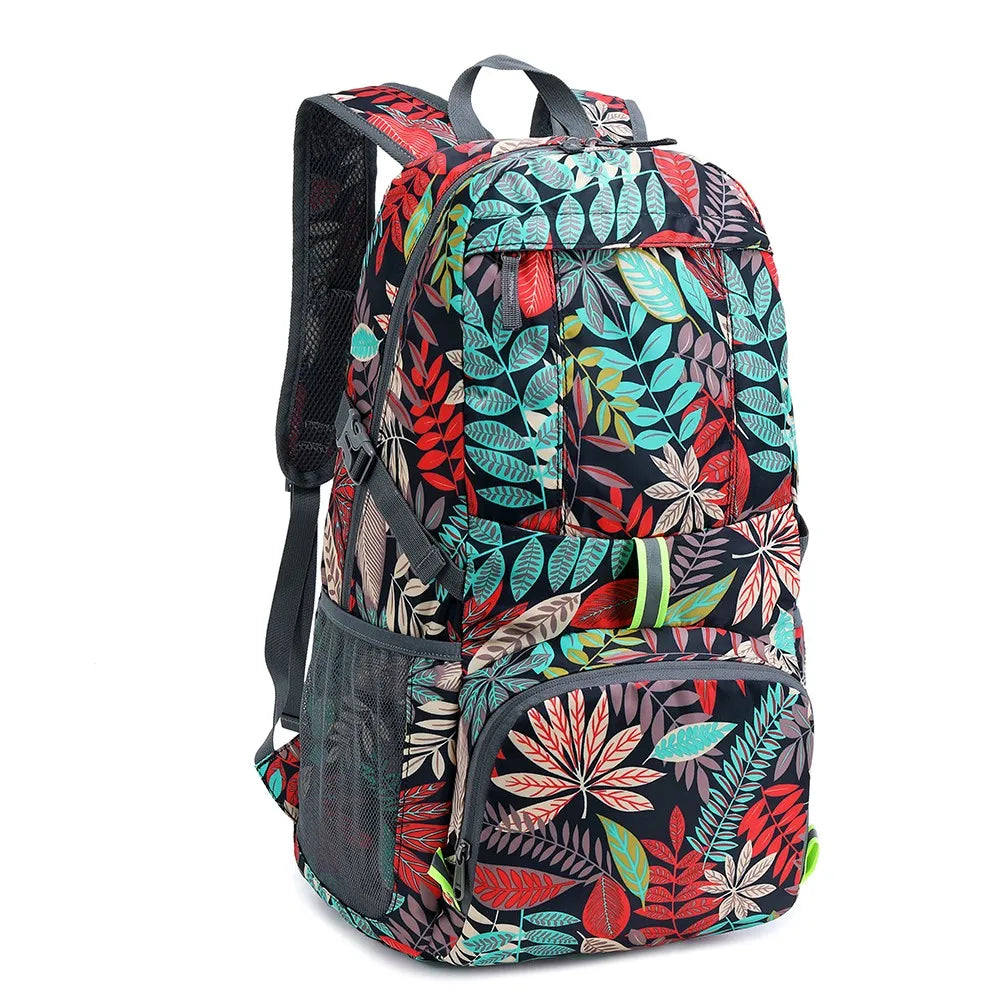35L Outdoor Foldable Waterproof Backpack Lightweight Portable Daypack Bag Large  Hunting Camping Traveling Hiking Backpacks