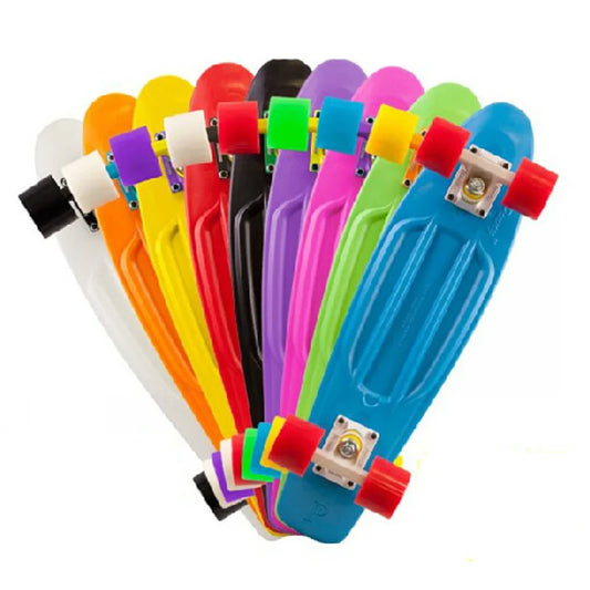 1pcs 45cm 65 Style Skateboard Retro Girl Boy Cruiser Mini Longboard Skate Fish Long Board Roller Scooters