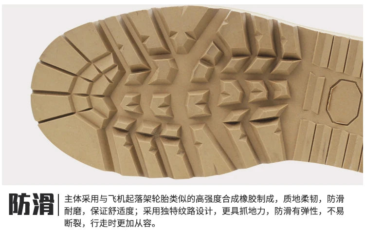 2025 Original Product US Army Sand Battle Desert  Summer Air Vent Army Mountaineering Boots Special Commando men