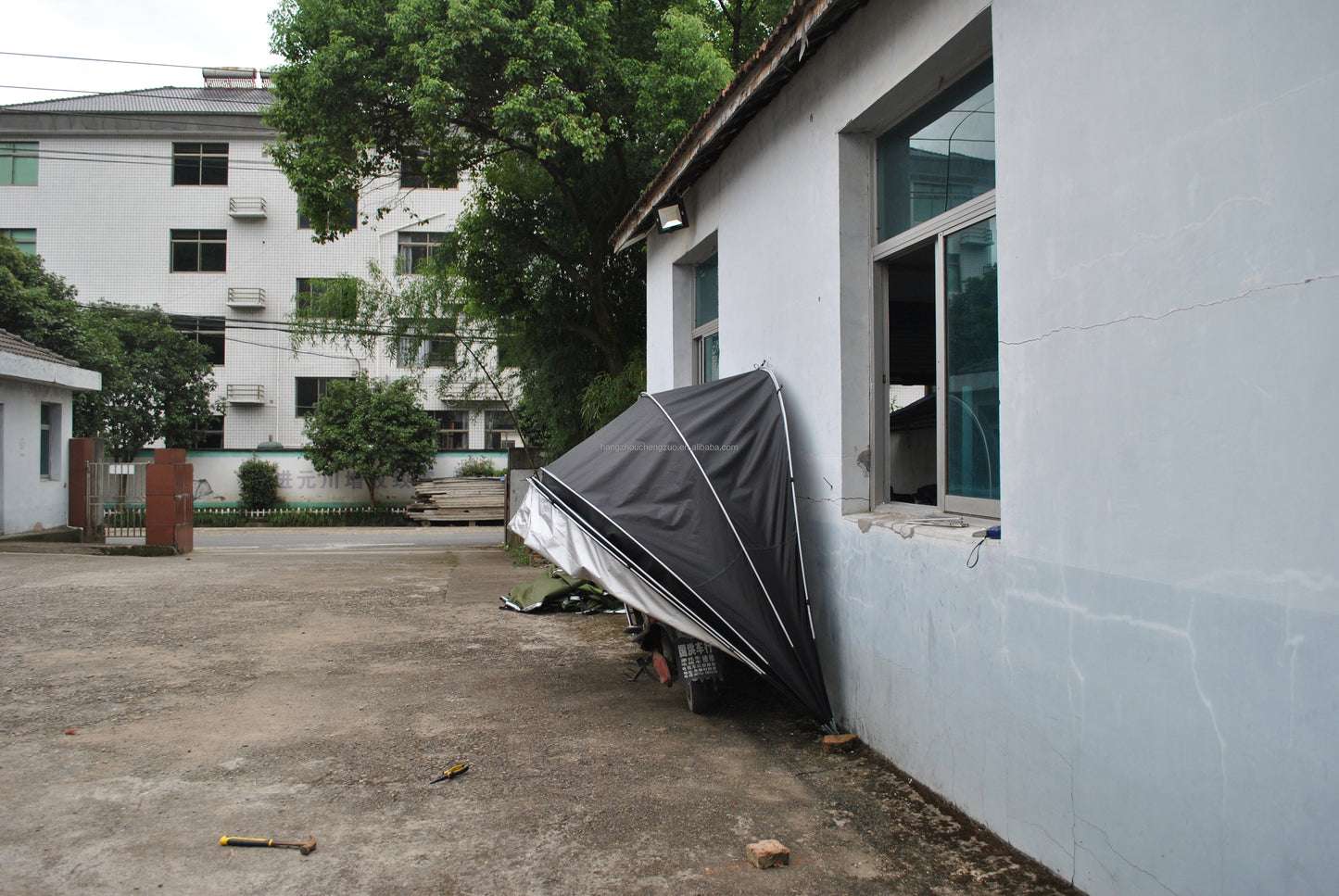 Motorcycle Hanging Garage Tent, Speedway Shelters, Garage Tent, Storage Tent, CZX-507, Portable Outdoor Hanging Garage Tent