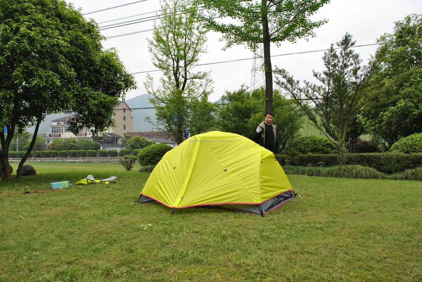 Ultralight Tent, Double Layers, 2 Person Camping Tent, Backpacking Tent, Come with footprint,CZX-484