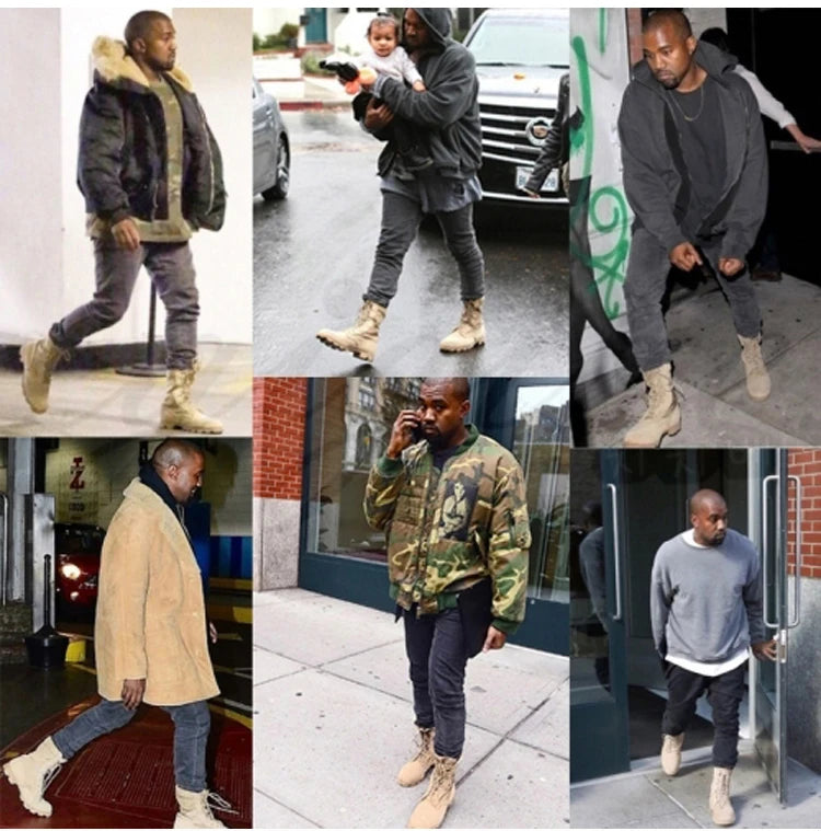 2025 Original Product US Army Sand Battle Desert  Summer Air Vent Army Mountaineering Boots Special Commando men