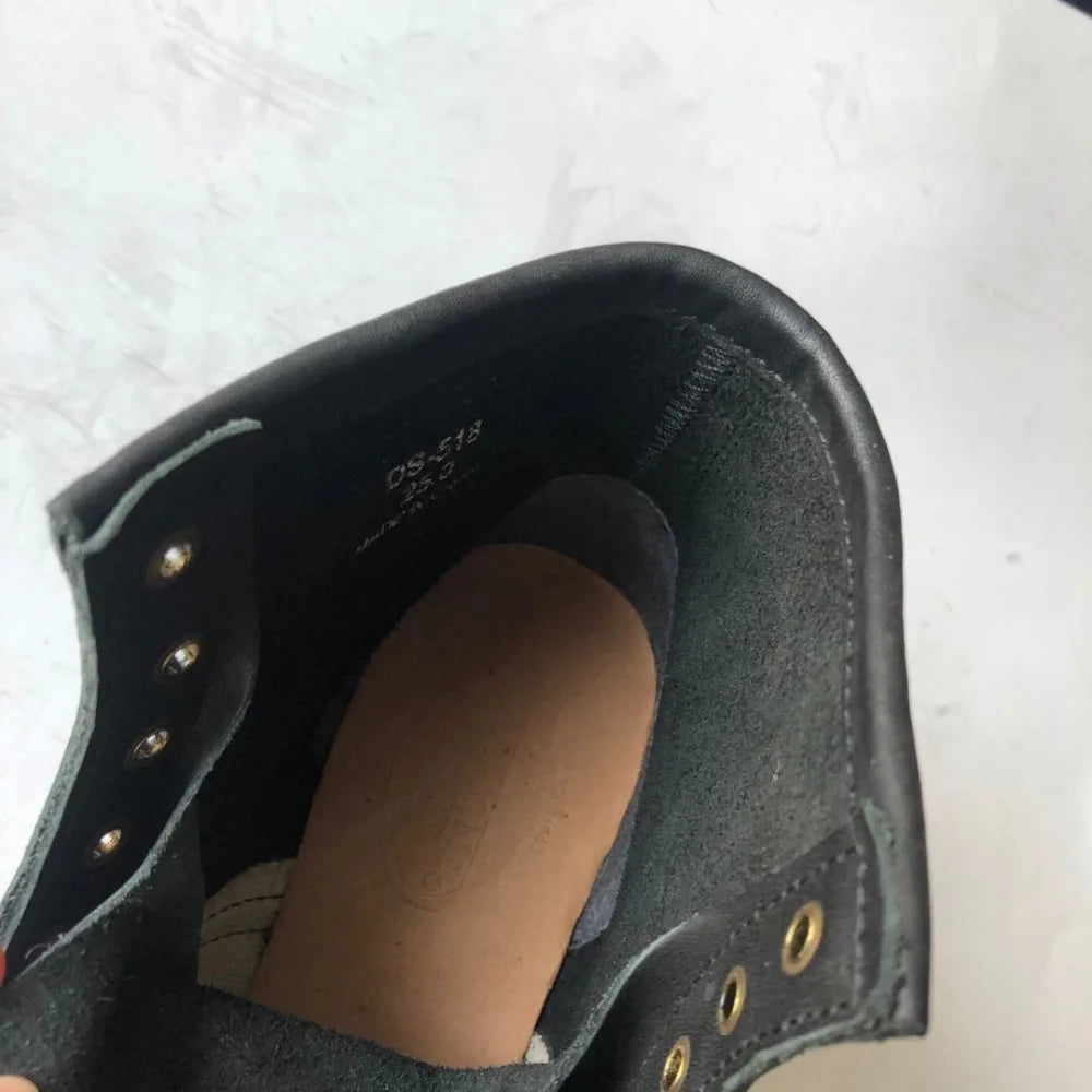 XW318 RockCanRoll Super Quality Size 35-52 Handmade Goodyear Welted Durable Italian Cowhide Boot Custom Made Available