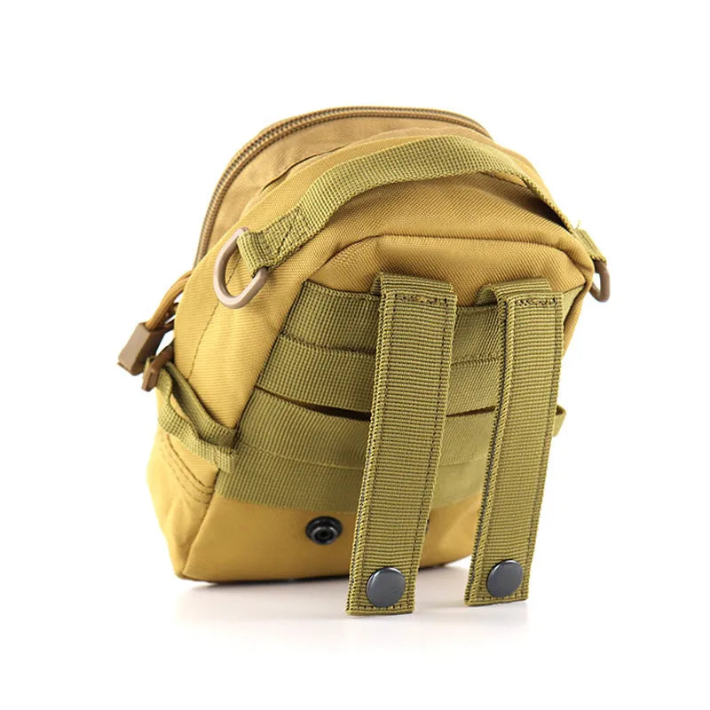 Tactical EDC Pouch Bag Universal Military Zipper Molle Hip Waist Bag Pocket Outdoor Camping Hunting Chest Bag Mini Army Backpack