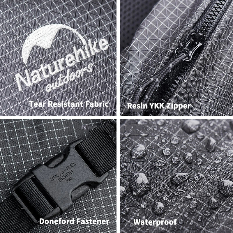 Naturehike Camping Backpack 40/60L + 5L Ultralight Hiking Outdoor Mountaineering Waterproof Travel Climbing Bag With Rain Cover