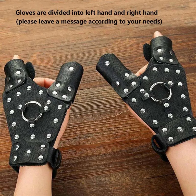 Professional Fishing Slingshot Kit with Arrowheads Wrist Support Rocket Slingshot Catapult for Fishing and Hunting Outdoor Games