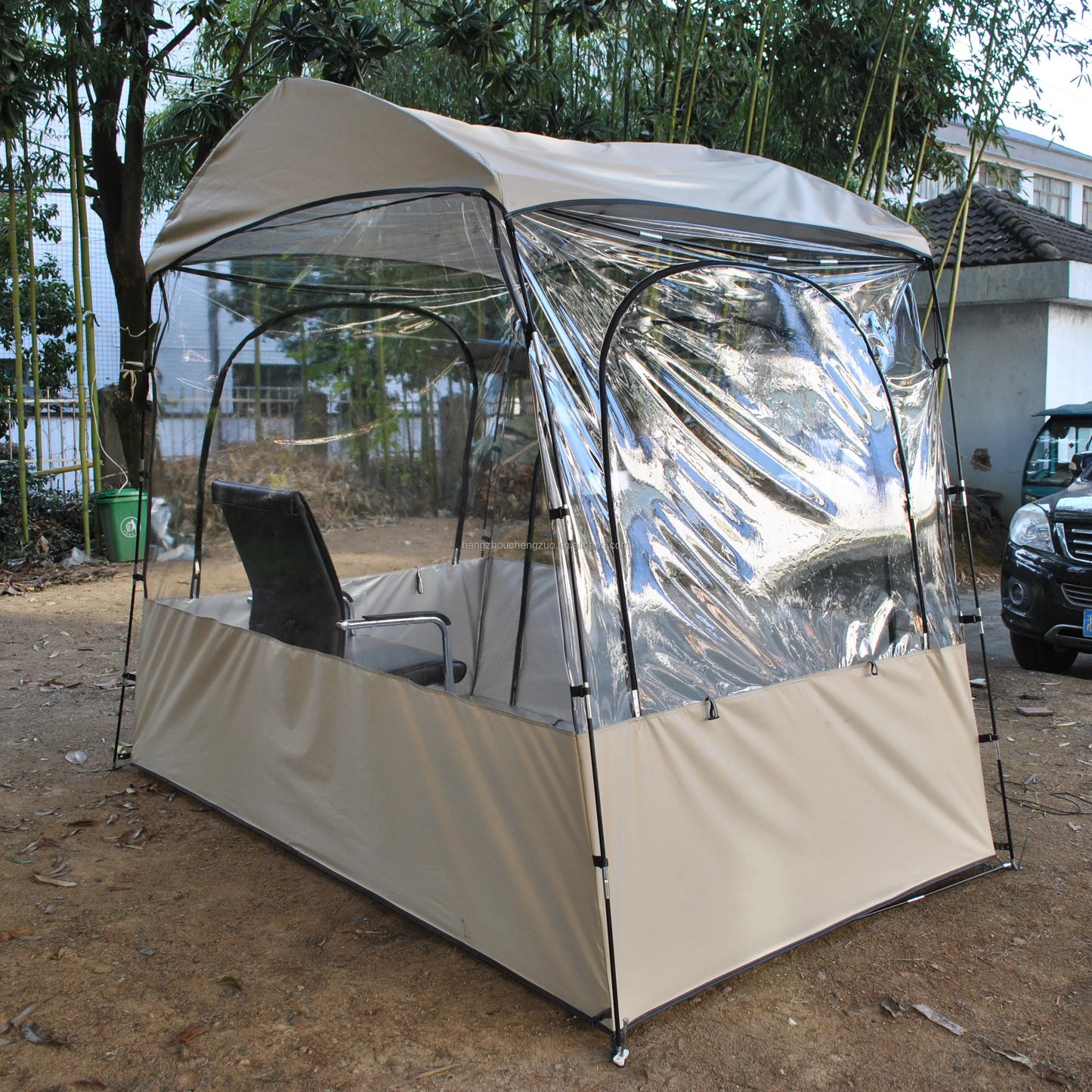 Transparent Tent for Sports, Screen House Room, Greenhouse, Camping, Canopy Gazebo, Large Oversize, Warm Tent, 4-6 Person