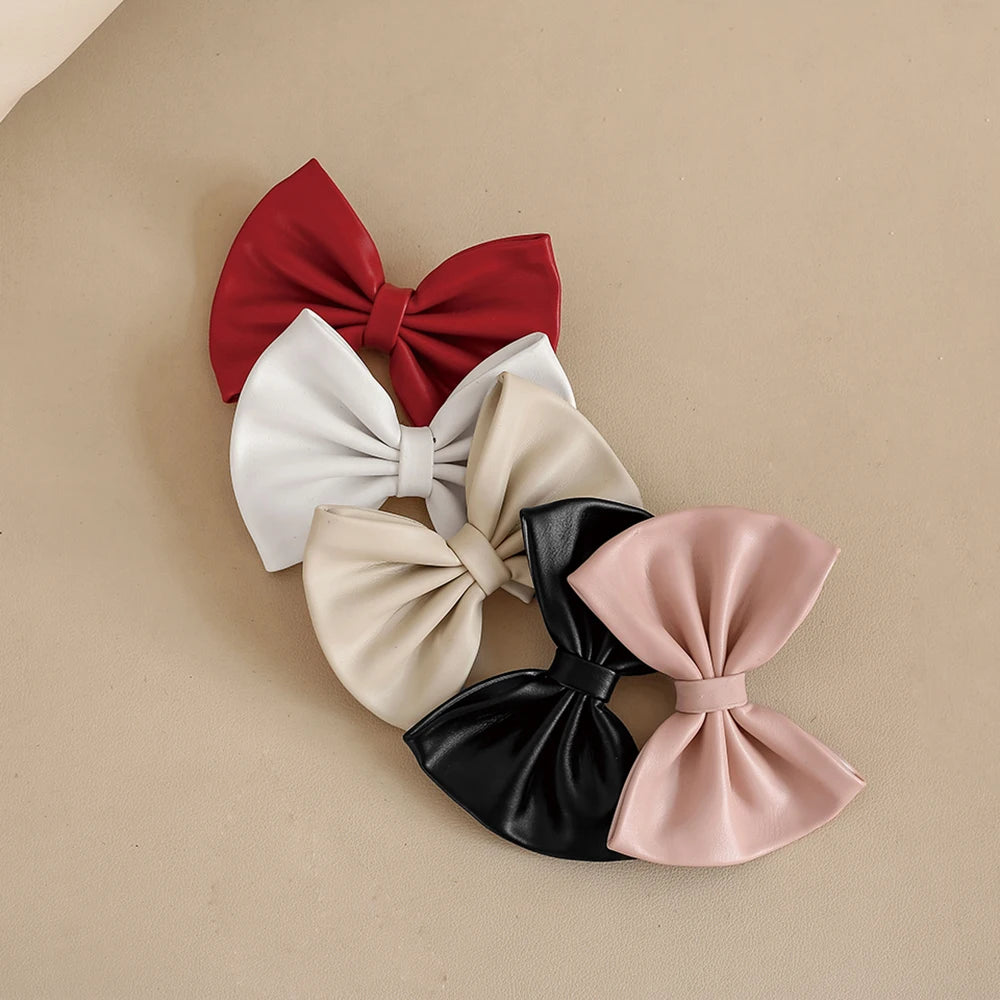 Winter Sweet Women Knee High Boots PU Leather Round Toe 7cm High Block Heels Bowtie Lace-up Lolita Lady Zipper Long Riding Boots