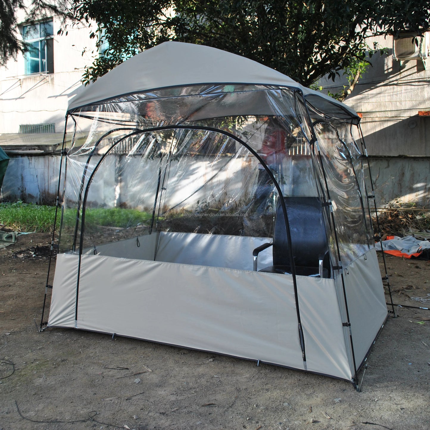 Transparent Tent for Sports, Screen House Room, Greenhouse, Camping, Canopy Gazebo, Large Oversize, Warm Tent, 4-6 Person