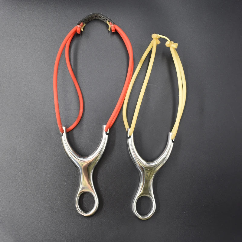 New Traditional Hunting Slingshot High Quality Shooting Catapult with Rubber Band Outdoor Sports Equipment