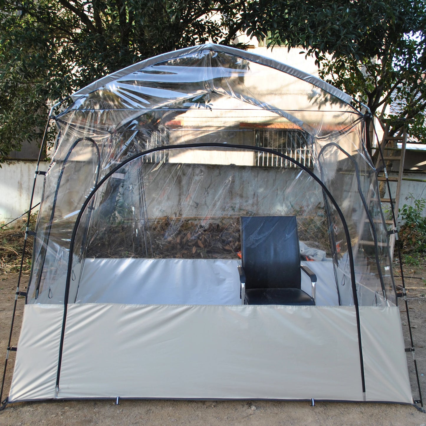 Transparent Tent for Sports, Screen House Room, Greenhouse, Camping, Canopy Gazebo, Large Oversize, Warm Tent, 4-6 Person