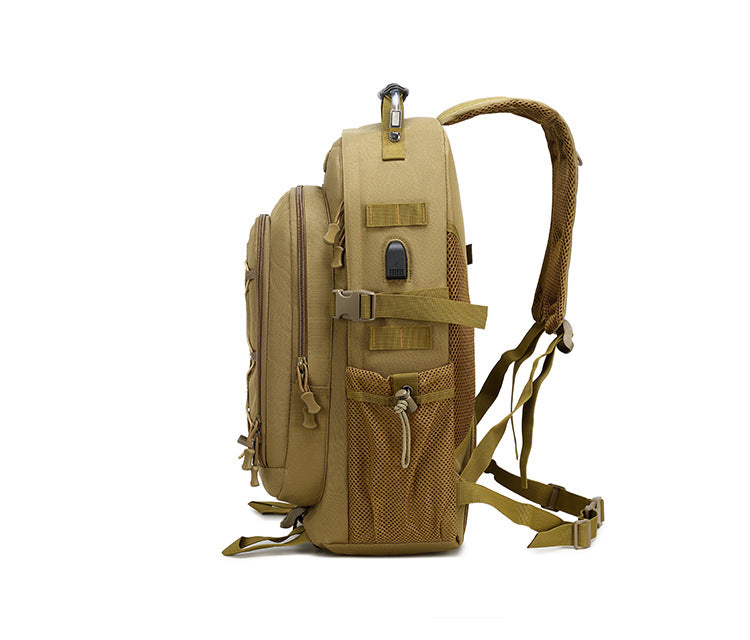 Tactical Outdoor Sports Backpack Large Capacity Anti Splash Wear resistant Travel Camping Mountaineering Bag Hiking Bag