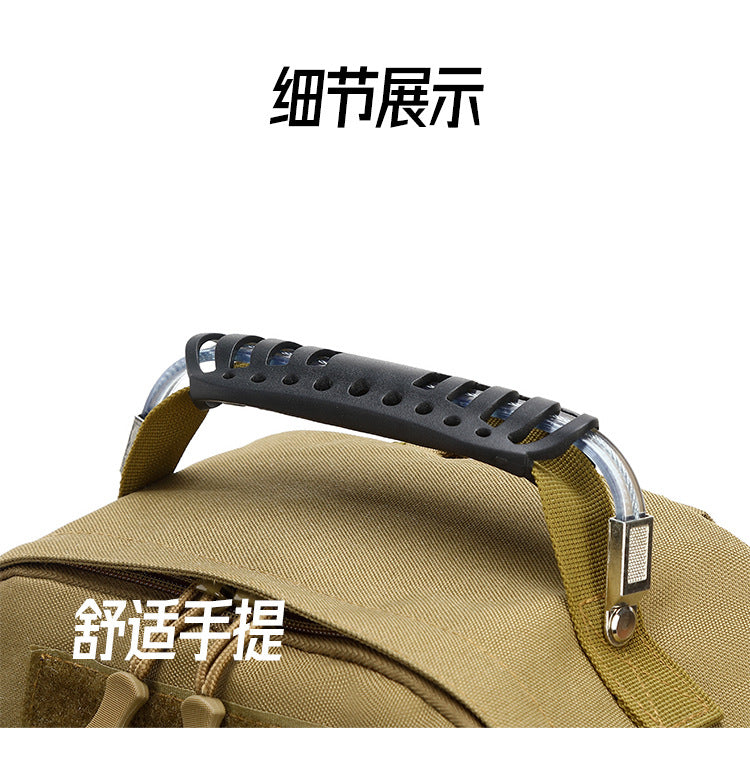 Tactical Outdoor Sports Backpack Large Capacity Anti Splash Wear resistant Travel Camping Mountaineering Bag Hiking Bag