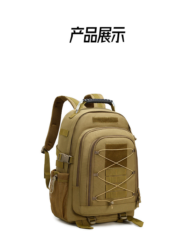 Tactical Outdoor Sports Backpack Large Capacity Anti Splash Wear resistant Travel Camping Mountaineering Bag Hiking Bag