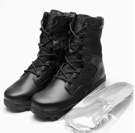 3515 Genuine Brown Boots Spring/Summer Genuine Leather Durable Off Road Mountaineering Training Desert Boots botas para moto