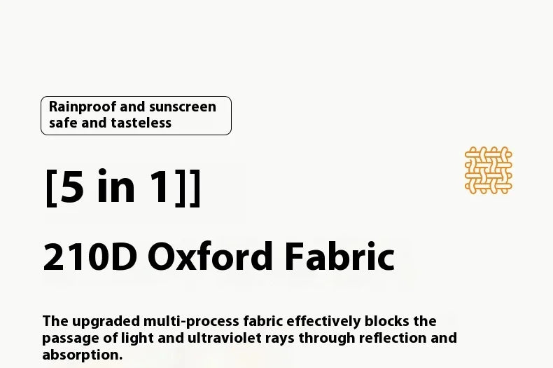 HeWolf Outdoor Double-layer Silver-coated Picnic Tent Automatic Folding Portable Waterproof Sunscreen Quick-Open Camping Tent