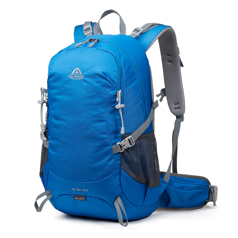 28L Hiking Backpack Men Sports Climbing Bags Waterproof Camping Daypack with Rain Cover Travel Mountain School Backpack Women