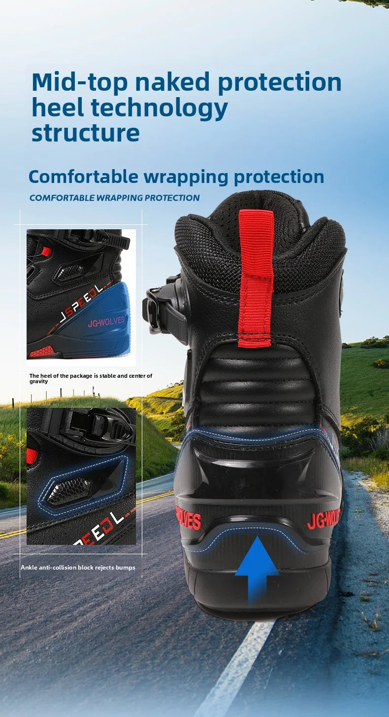 New MOTO shoes summer breathable non-slip wear-resistant riding boots outdoor riding Boots For Motorcycle 47