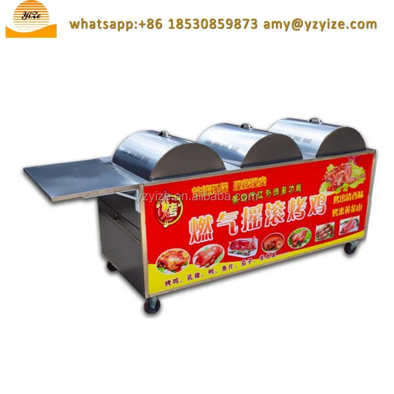Electric Shish Kebab Machine Automatic Yakitori Grill Machine Smokeless Barbecue Grill Kabob Machines