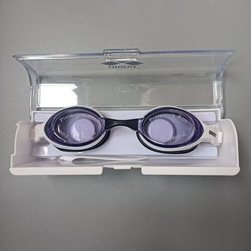 ARENA Professional Anti-Fog HD Swimming Women Adjustable Silicone Swim EYEWEAR Goggles Leak Proof Protection Glasses Men