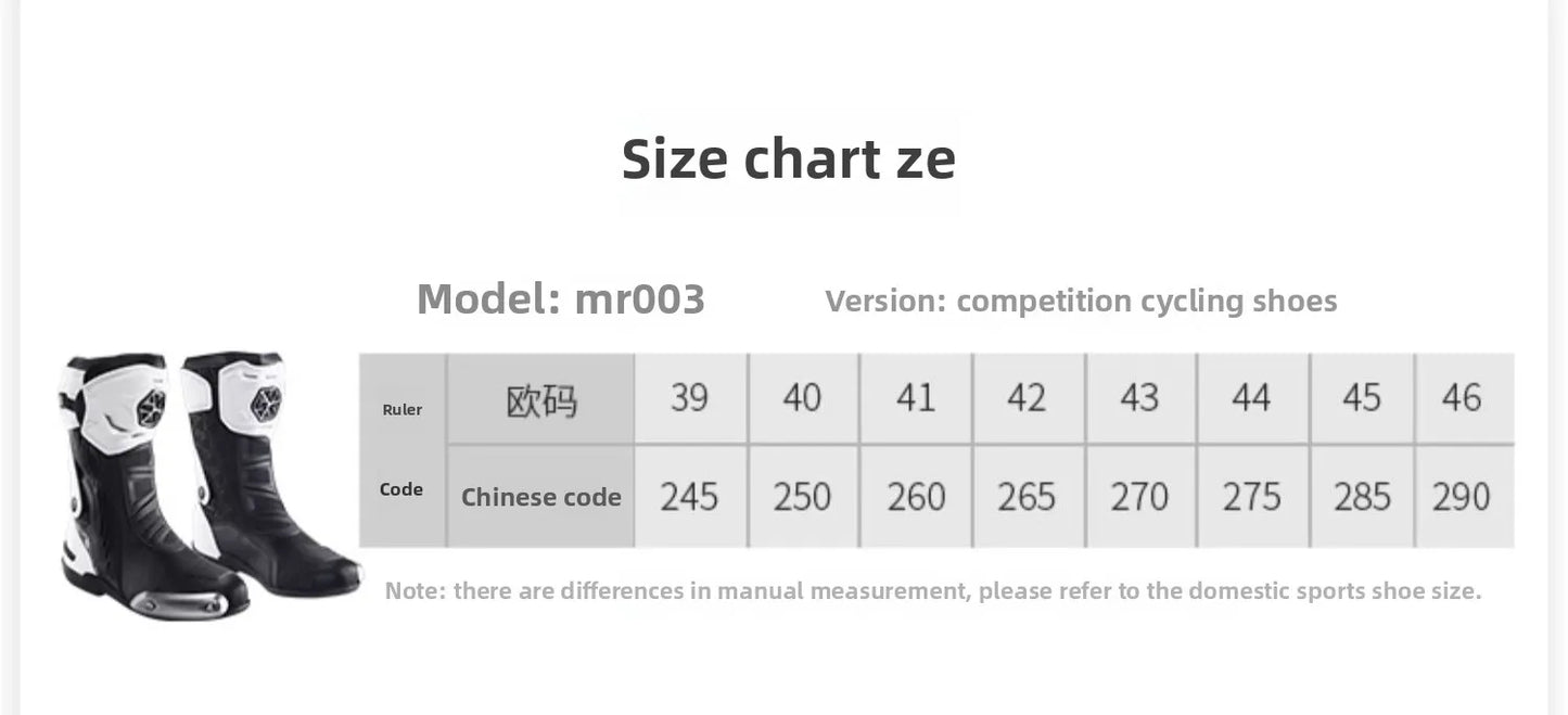 Motorcycle Boots Long Thigh Boots Men Shoes Shoe Moto Riding Shoe Man Racing Motocross Protective Gear Speed SCOYCO MR003