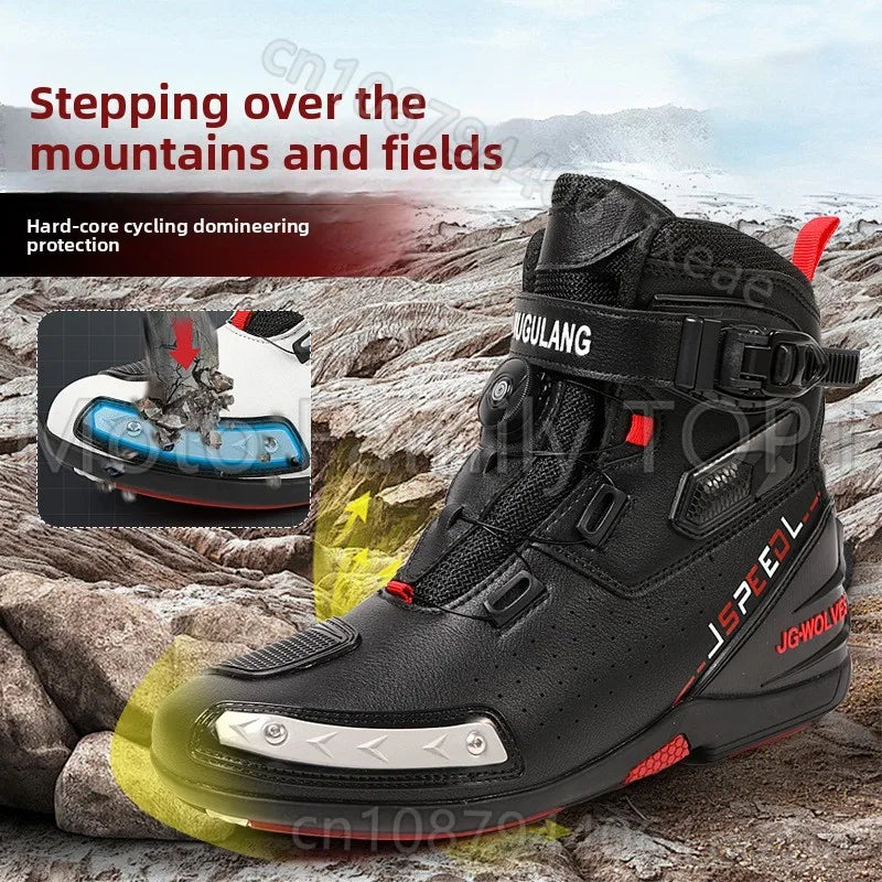 New MOTO shoes summer breathable non-slip wear-resistant riding boots outdoor riding Boots For Motorcycle 47