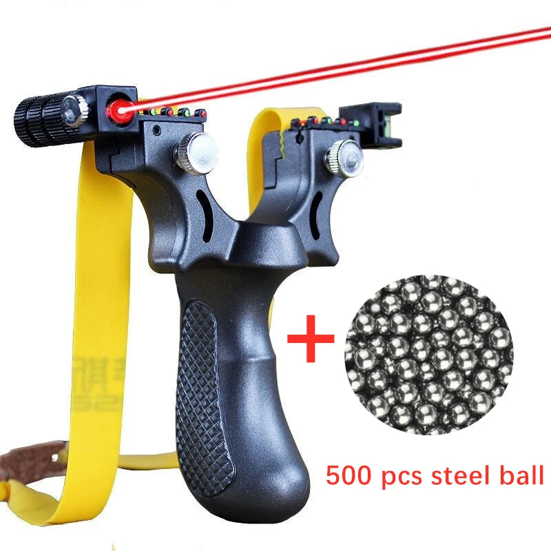 Professional Large Powerful Fishing Bait Slingshot Outdoor Resin Laser Slingshot Thrower Slingshot Catapult for Hunting
