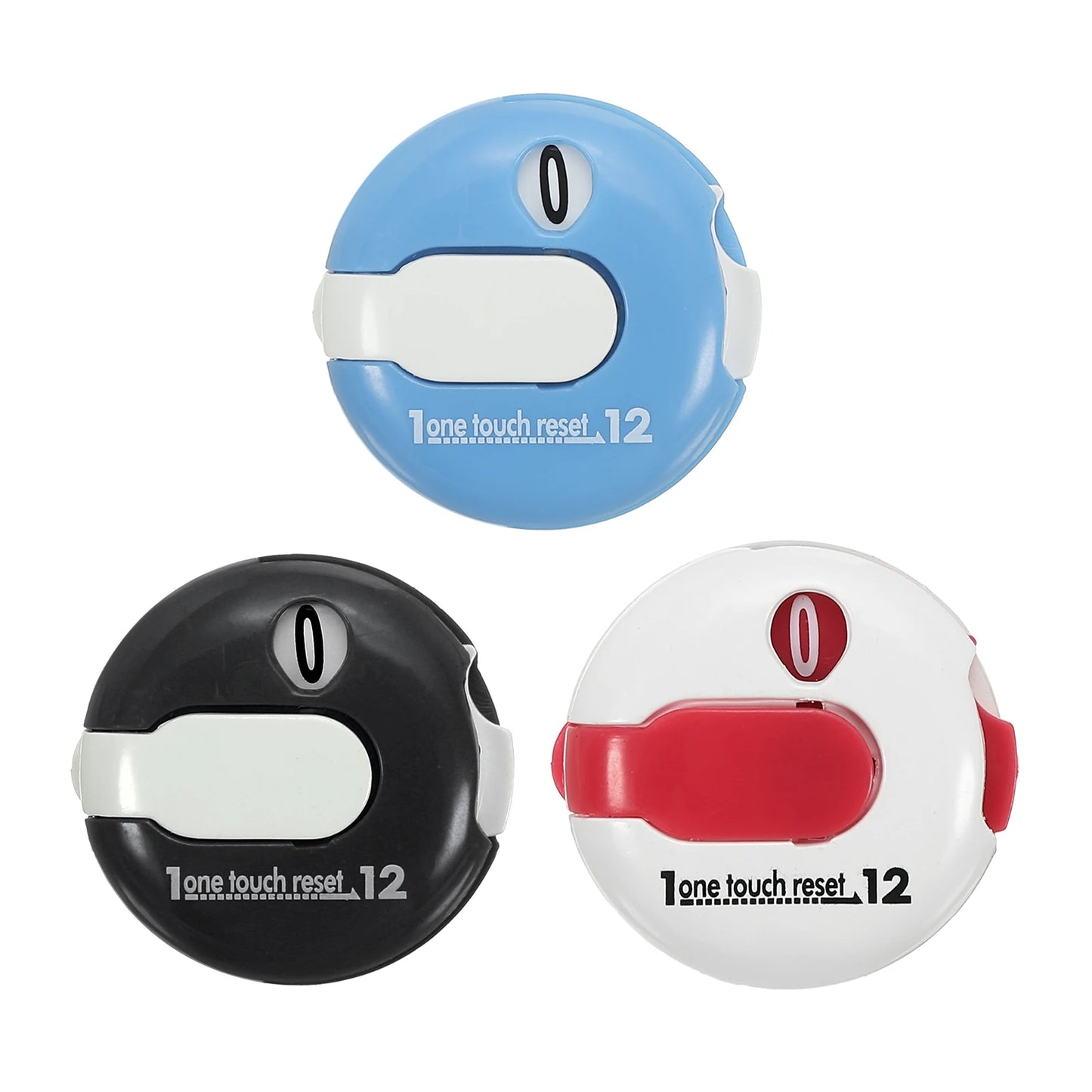 2/3pcs Golf Score Counter Mini Golf Shot Stroke Attachment Counter Clicker Clip Portable Easy Reset for Golfers Glove Bag Hat