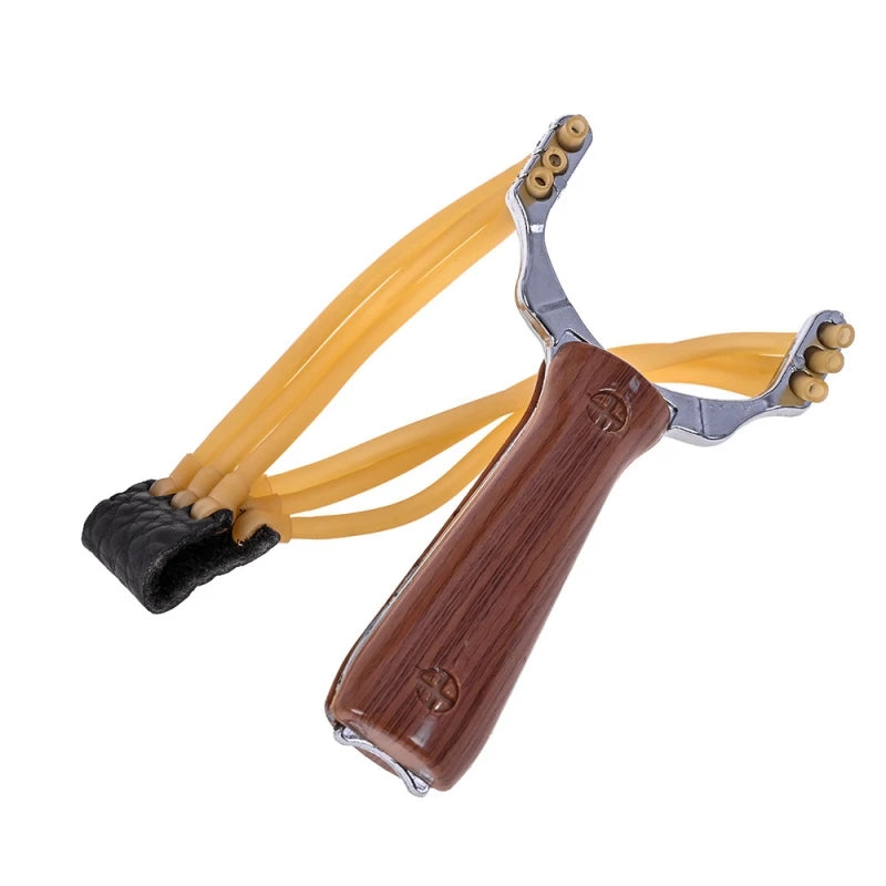 Powerful Sling Shot Aluminium Alloy Slingshot Camouflage Bow Catapult Outdoor Hunting Shooting Professional Slingshot