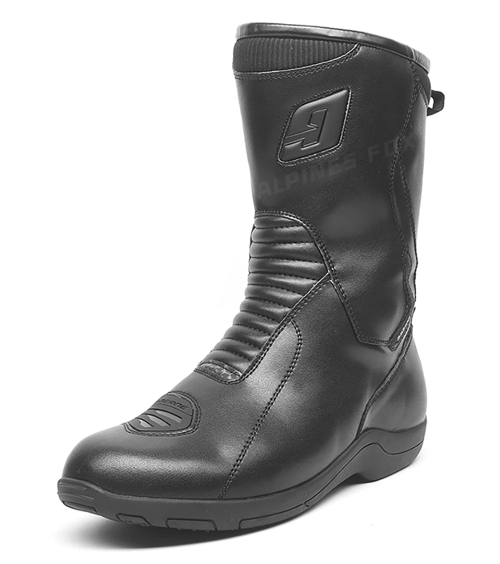 Long Motorcycle Riding Boots Waterproof Cowhide Shoes Motorcycle Leather Shoes Professional Boots Racing Bottes Motocross Boots