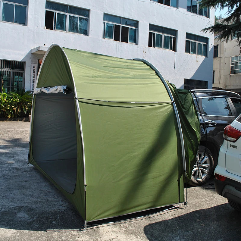 Camping Rear Hatch Tent, Tailgate Tents for back of Car, SUV Rear Tents 2-3 Person, Vehicle Tent Waterproof 4 Seasons fishing