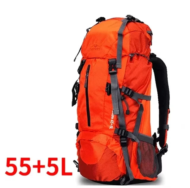 45L-60L Camping Outdoor Hiking Backpack Multi-function External Frame Climbing Bag Backpack Rucksacks Travel sports bag