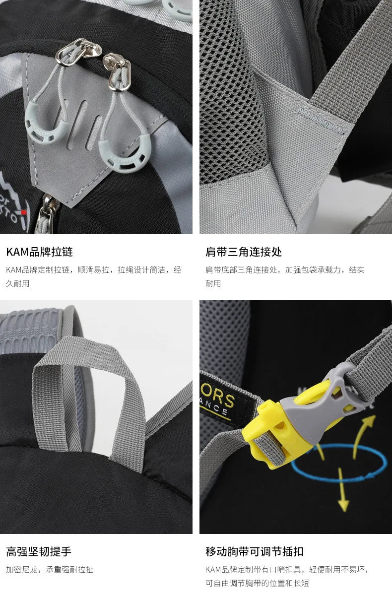 Rainproof Backpack,Outdoor Hiking And Mountain Climbing, Large Capacity, 25l, B228