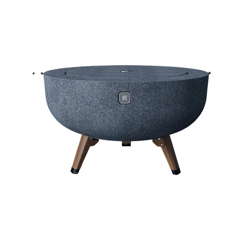 Grill set, tea table, patio grill, brazier, winter heating charcoal stove