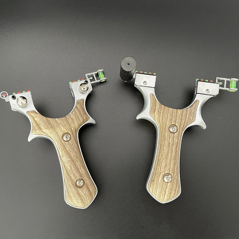 Laser Slingshot Professional Slingsshot Powerful Alloy Shooting Outdoor Hunting Sling Shot Aiming Catapult Hunting Acessories