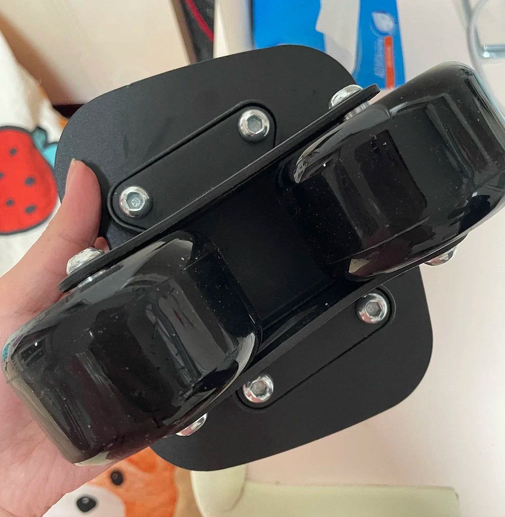 1 Pair Skateboard Aluminium Alloy Mini Drift Short Board Roller