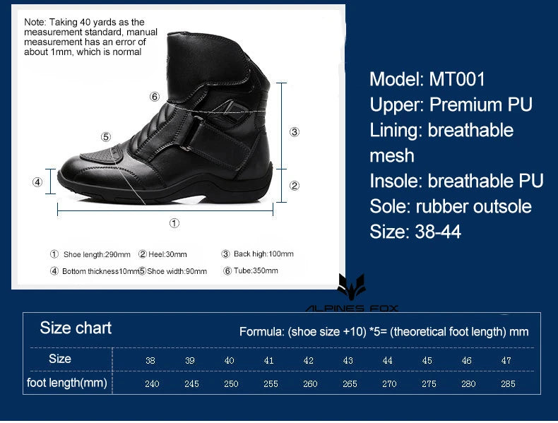 Long Motorcycle Riding Boots Waterproof Cowhide Shoes Motorcycle Leather Shoes Professional Boots Racing Bottes Motocross Boots