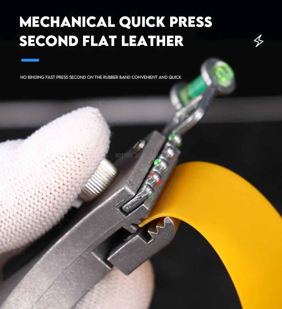 High precision Hunting Laser Alloy Slingshot with Rubber Band Outdoor Sports Hunting Shooting Catapult accessories