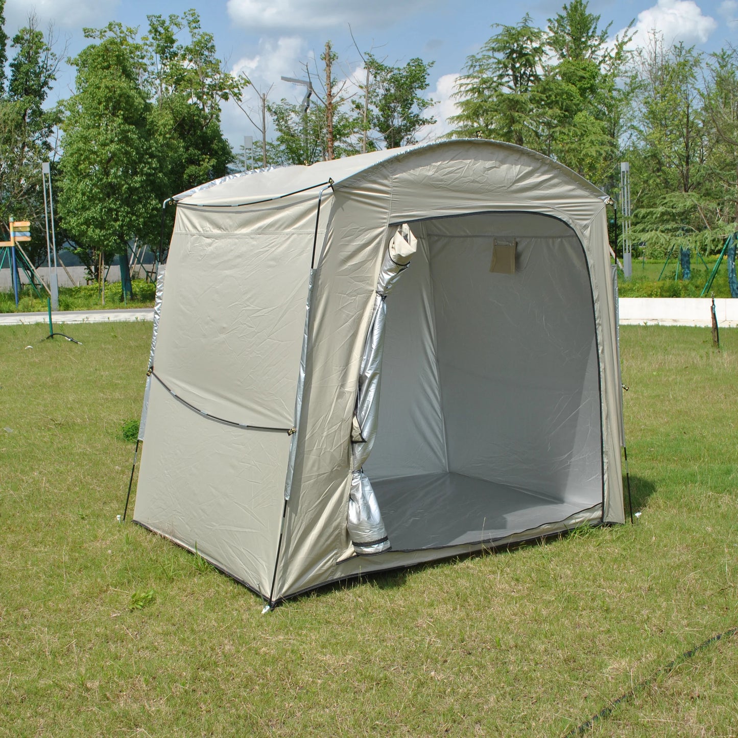 Bike Storage Shed Tent, Oversized Storage Tent for 4 Bikes, Garage/Garden Storage Tent, Waterproof Anti-uv Outdoor Bicycle Cover