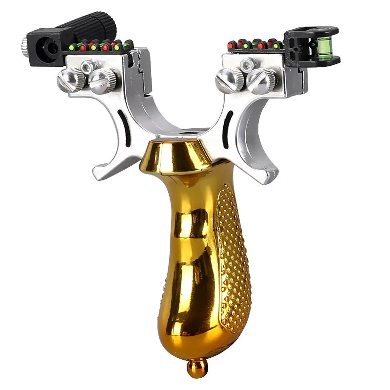 Professional Hunting Laser Slingshot High-power Outdoor Shooting Resin Catapult with Rubber Band Sports Entertainment Tools Set
