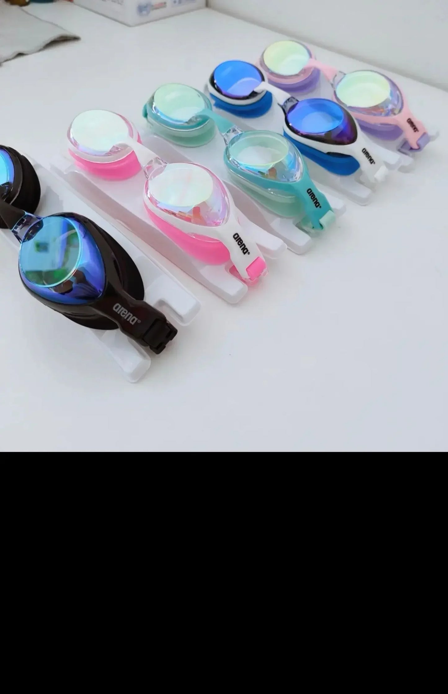 ARENA Professional Anti-Fog HD Swimming Women Adjustable Silicone Swim EYEWEAR Goggles Leak Proof Protection Glasses Men